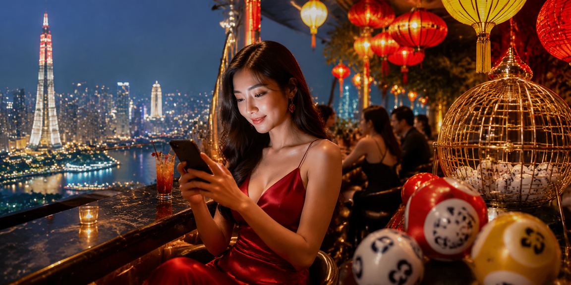 Người dùng tham gia xổ số điện toán tại chợ đêm Hồ Chí Minh