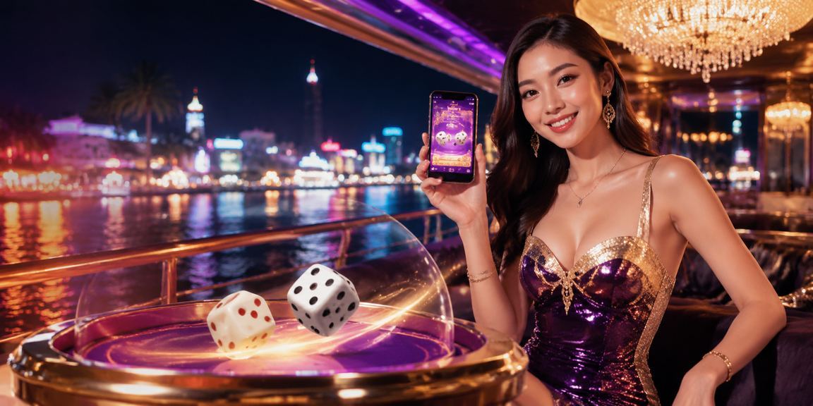 Người chơi tài xỉu tại chợ đêm Nha Trang với ánh đèn lung linh